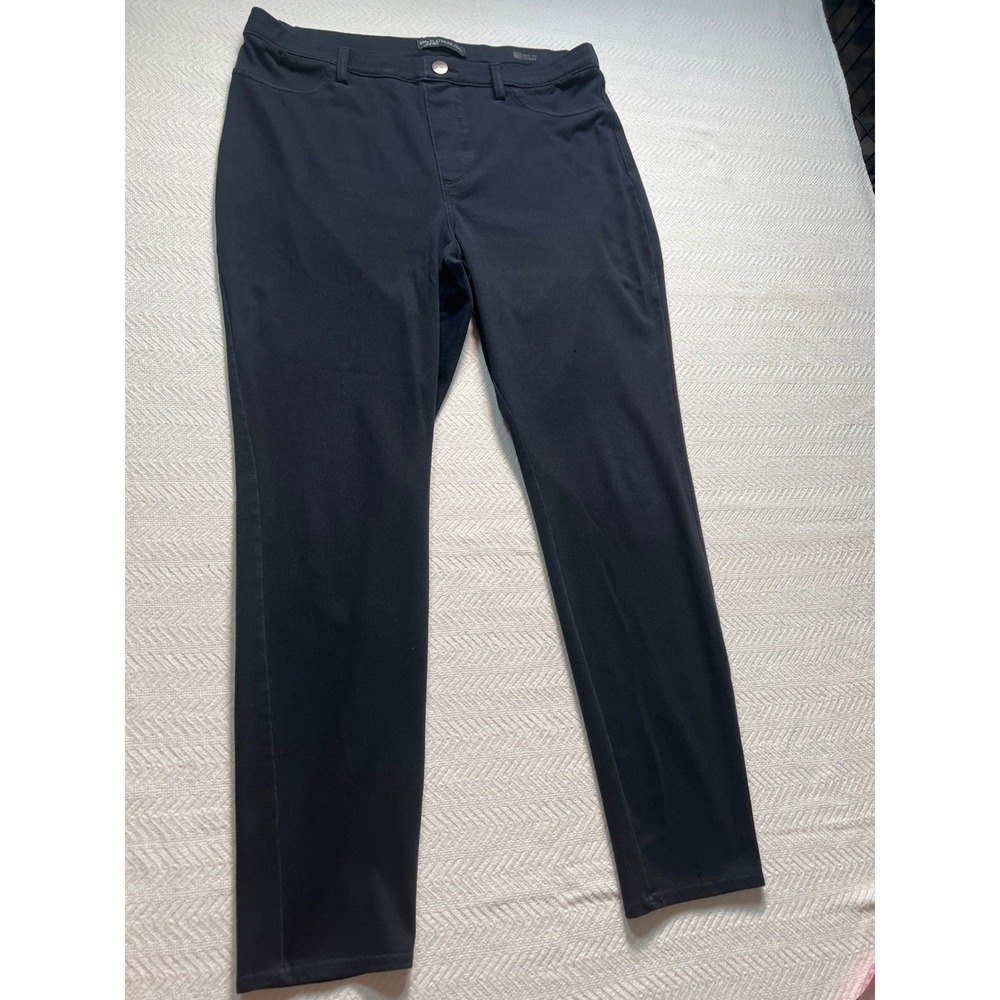Lee Platinum Label Womens Easy Fit Legging Black Slim Stretch Pants 17x28